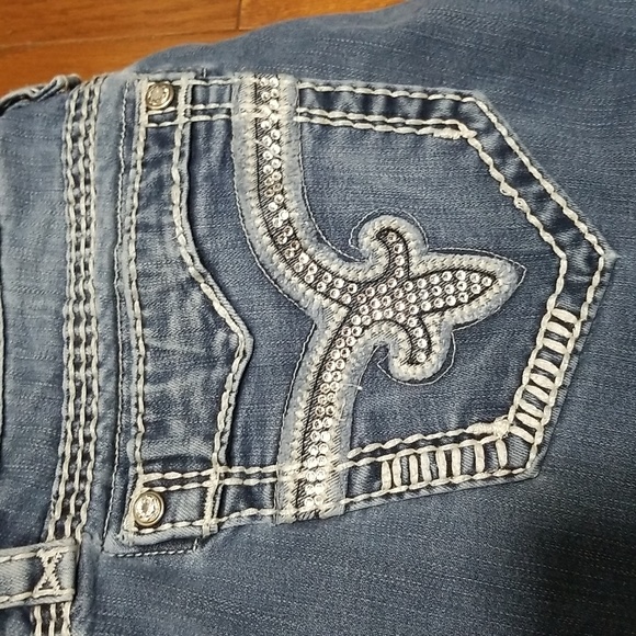 Rock Revival Capri jeans sz 33x24 - Picture 7 of 12